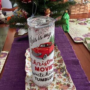 Christmas Movies Watching Metal Bottle, NWT